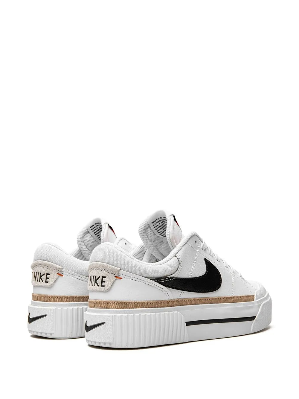Nike Court Legacy Lift 'White/Sail/Sesame/Fir' – Women's Sneakers