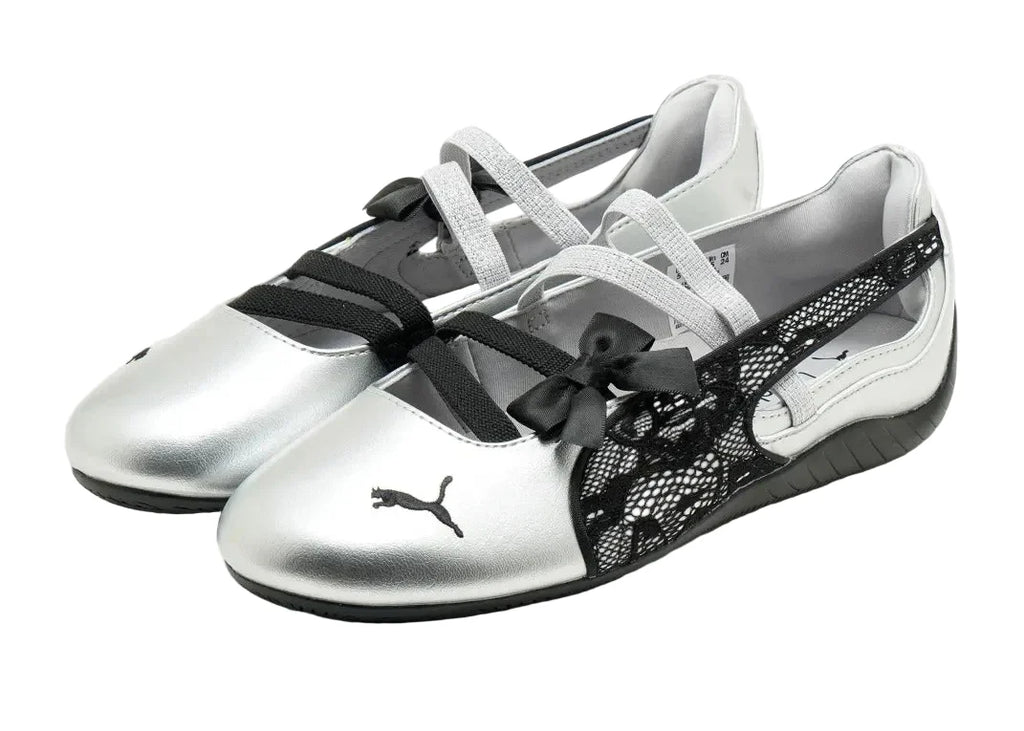 Puma Speedcat Ballet Lace “Silver Metallic Black”