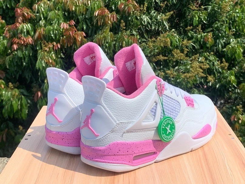 Air Jordan 4 Retro Pink Oreo Women's Casual Shoes
